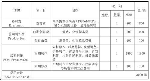 视频拍摄计划表,精心编排的视觉叙事之旅